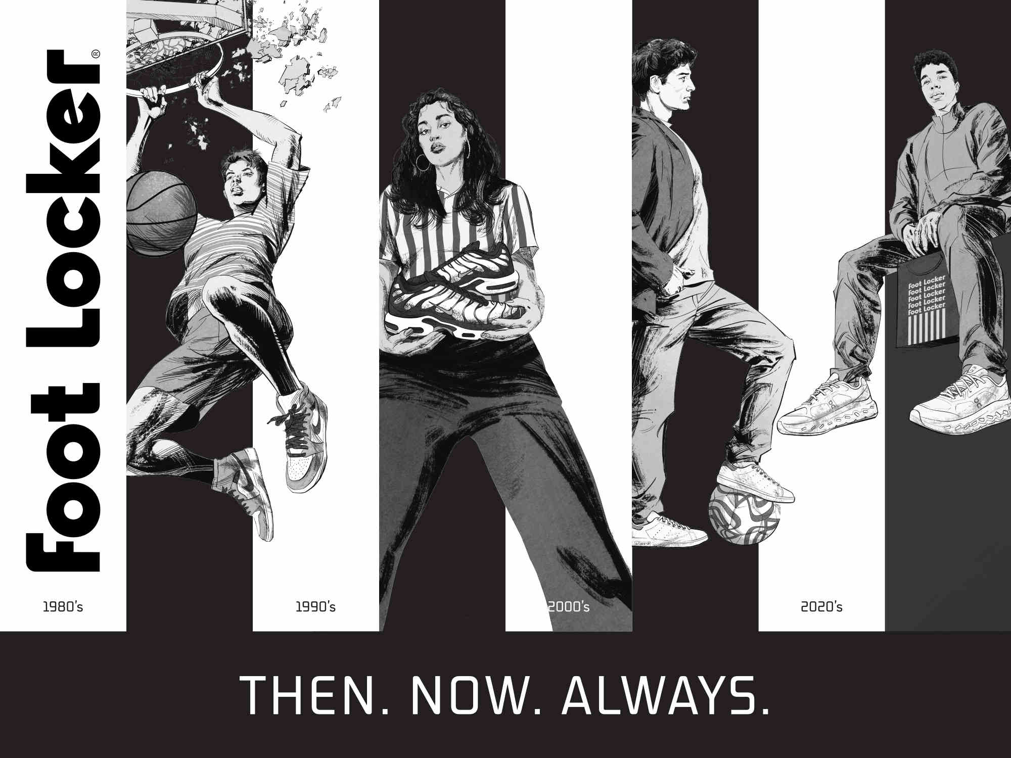 EOIN COVENEY – FOOTLOCKER MURAL