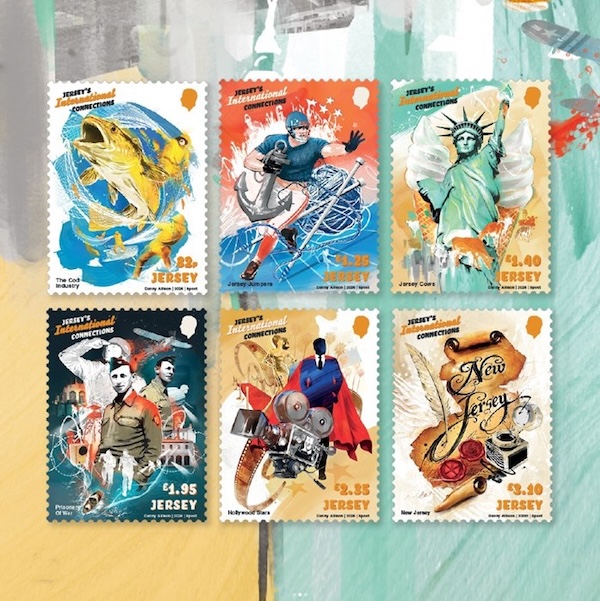 Danny Allison for Jersey Stamps (Illustration Ltd, illustrator)