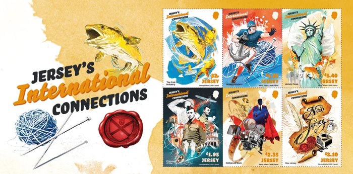 Danny Allison for Jersey Stamps (Illustration Ltd, illustrator)